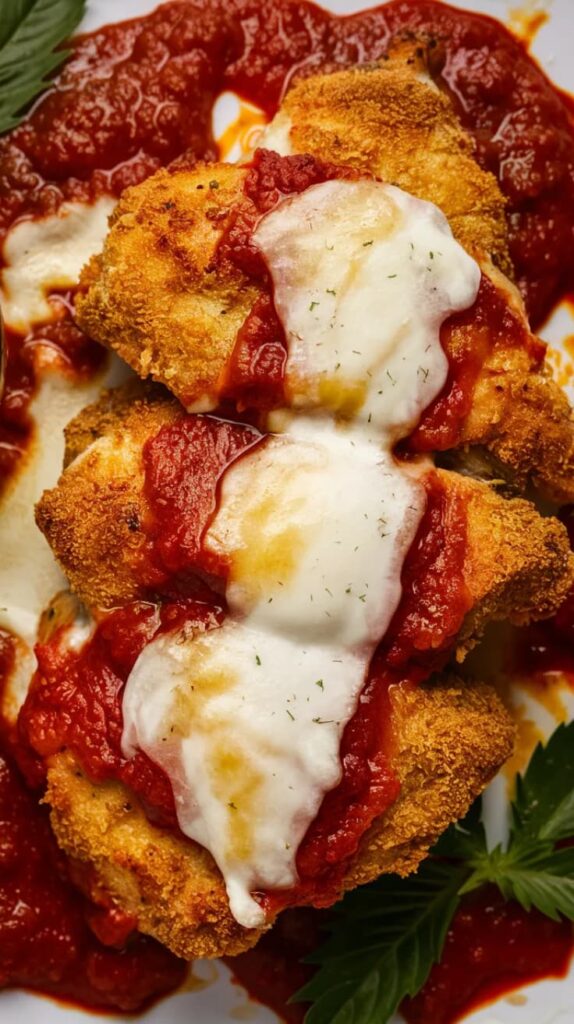 weed chicken parmesan