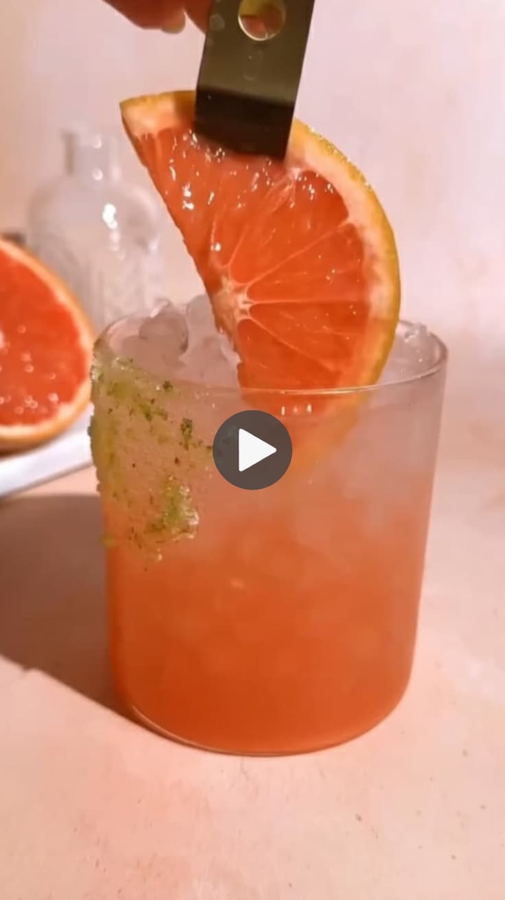 Weed-infused Paloma