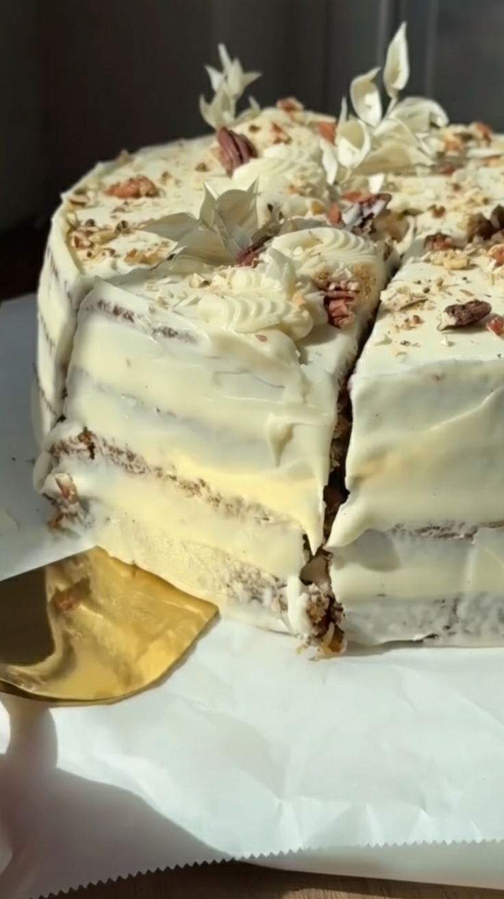 Weed-infused Carrot cake